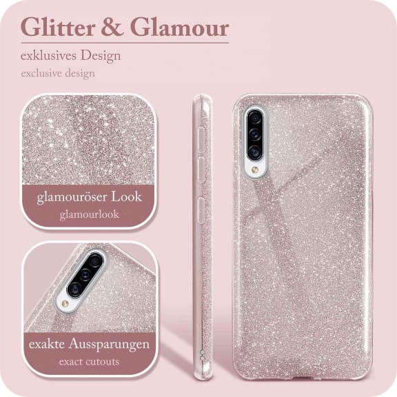 ONEFLOW Glitter Case Samsung Galaxy A50 mit Glitzer Look – Weiteres Produktbild 2 ONEFLOW Glitter Case Samsung Galaxy A50 mit Glitzer Look – Weiteres Produktbild 2