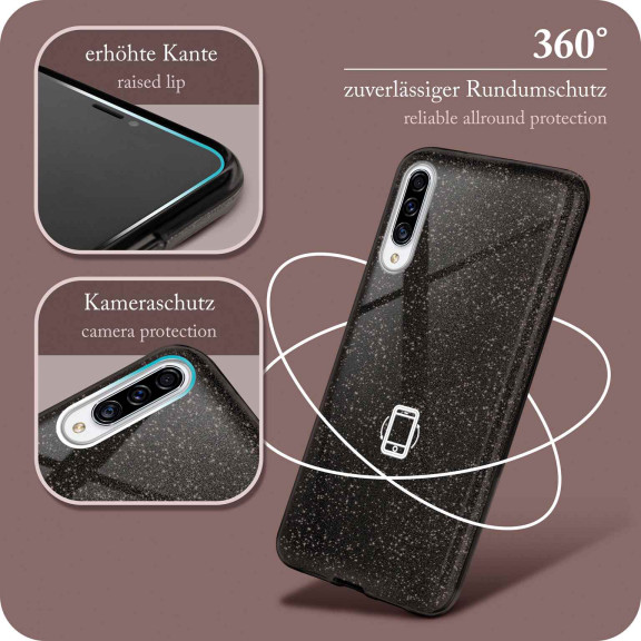 ONEFLOW Glitter Case Samsung Galaxy A50 mit Glitzer Look – Weiteres Produktbild 5 ONEFLOW Glitter Case Samsung Galaxy A50 mit Glitzer Look – Weiteres Produktbild 5