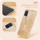 ONEFLOW Glitter Case Samsung Galaxy A51 mit Glitzer Look – Produktbild 5