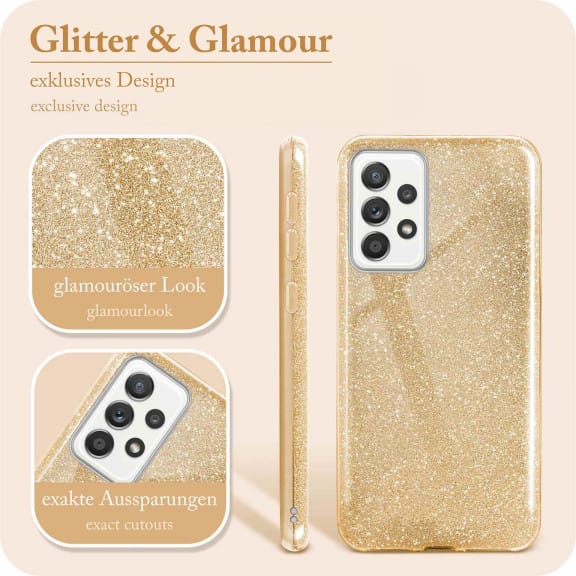 ONEFLOW Glitter Case Samsung Galaxy A52 5G mit Glitzer Look – Weiteres Produktbild 2 ONEFLOW Glitter Case Samsung Galaxy A52 5G mit Glitzer Look – Weiteres Produktbild 2