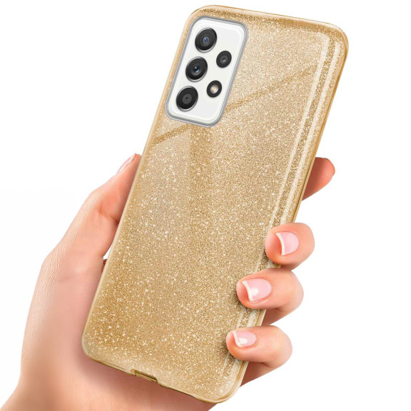 ONEFLOW Glitter Case Samsung Galaxy A52s 5G mit Glitzer Look – Weiteres Produktbild 1