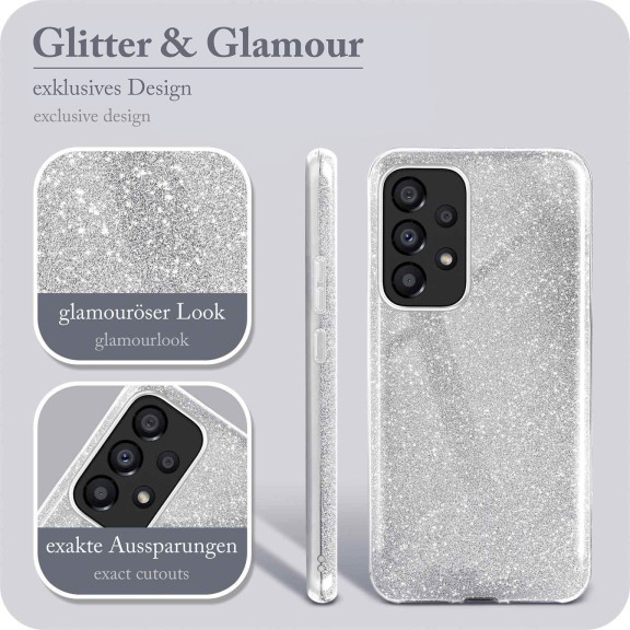 ONEFLOW Glitter Case Samsung Galaxy A53 5G mit Glitzer Look – Weiteres Produktbild 2 ONEFLOW Glitter Case Samsung Galaxy A53 5G mit Glitzer Look – Weiteres Produktbild 2