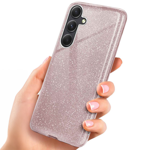 ONEFLOW Glitter Case Samsung Galaxy A54 5G mit Glitzer Look – Weiteres Produktbild 1