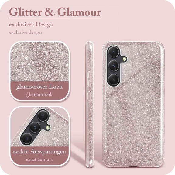 ONEFLOW Glitter Case Samsung Galaxy A54 5G mit Glitzer Look – Weiteres Produktbild 2 ONEFLOW Glitter Case Samsung Galaxy A54 5G mit Glitzer Look – Weiteres Produktbild 2