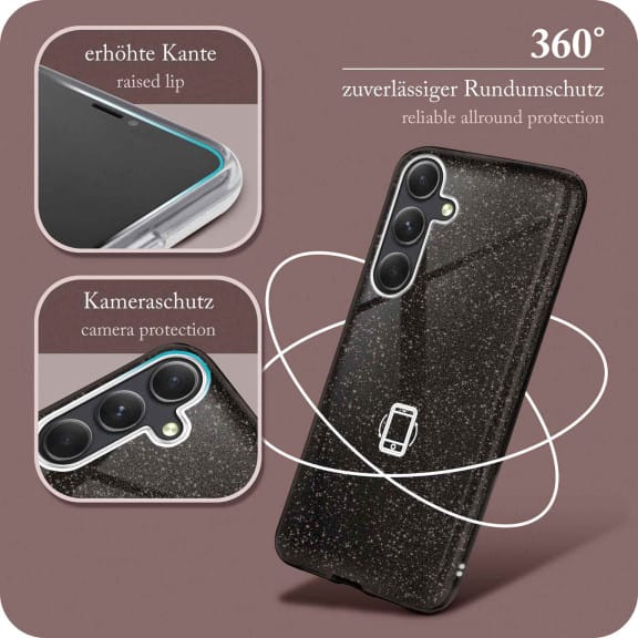 ONEFLOW Glitter Case Samsung Galaxy A54 5G mit Glitzer Look – Weiteres Produktbild 5 ONEFLOW Glitter Case Samsung Galaxy A54 5G mit Glitzer Look – Weiteres Produktbild 5