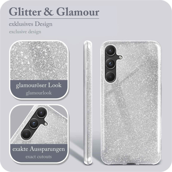 ONEFLOW Glitter Case Samsung Galaxy A55 5G mit Glitzer Look – Weiteres Produktbild 2 ONEFLOW Glitter Case Samsung Galaxy A55 5G mit Glitzer Look – Weiteres Produktbild 2