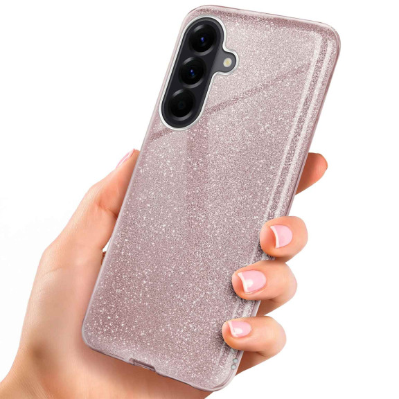 ONEFLOW Glitter Case Samsung Galaxy A56 5G mit Glitzer Look – Weiteres Produktbild 1