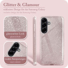 ONEFLOW Glitter Case Samsung Galaxy A56 5G mit Glitzer Look – Weiteres Produktbild 2