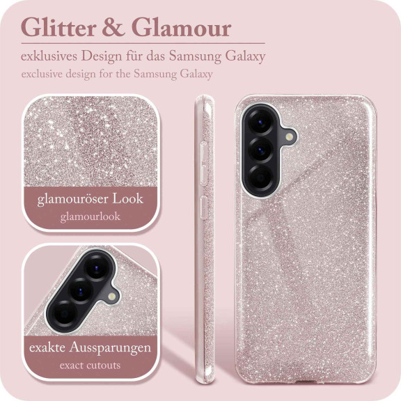 ONEFLOW Glitter Case Samsung Galaxy A56 5G mit Glitzer Look – Weiteres Produktbild 2 ONEFLOW Glitter Case Samsung Galaxy A56 5G mit Glitzer Look – Weiteres Produktbild 2