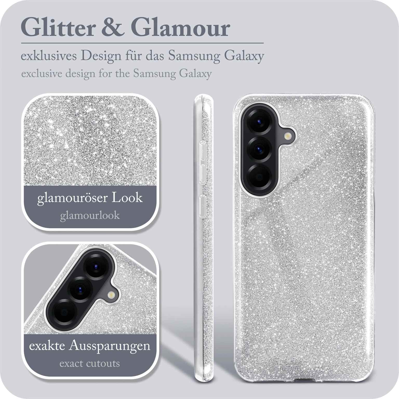 ONEFLOW Glitter Case Samsung Galaxy A56 5G mit Glitzer Look – Weiteres Produktbild 2 ONEFLOW Glitter Case Samsung Galaxy A56 5G mit Glitzer Look – Weiteres Produktbild 2