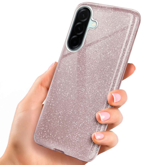 ONEFLOW Glitter Case Samsung Galaxy A57 5G mit Glitzer Look – Weiteres Produktbild 1