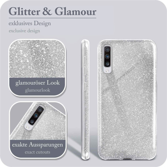 ONEFLOW Glitter Case Samsung Galaxy A70 mit Glitzer Look – Weiteres Produktbild 2 ONEFLOW Glitter Case Samsung Galaxy A70 mit Glitzer Look – Weiteres Produktbild 2