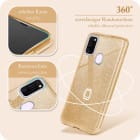 ONEFLOW Glitter Case Samsung Galaxy M30s mit Glitzer Look – Produktbild 5