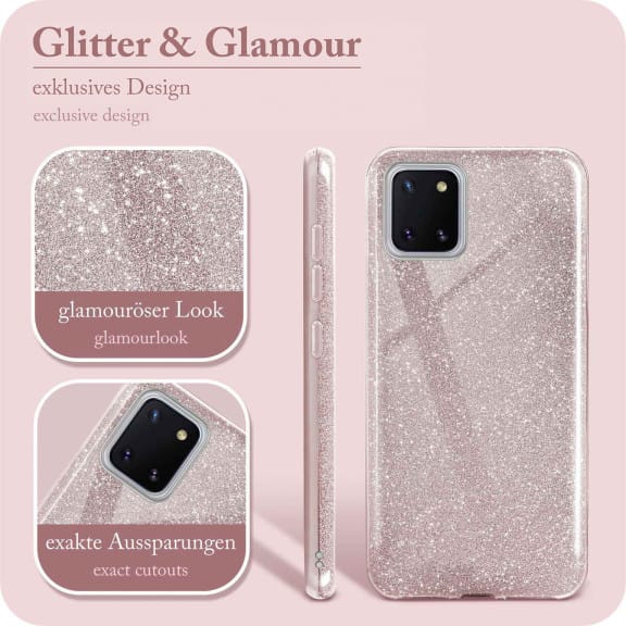ONEFLOW Glitter Case Samsung Galaxy Note 10 Lite mit Glitzer Look – Weiteres Produktbild 2 ONEFLOW Glitter Case Samsung Galaxy Note 10 Lite mit Glitzer Look – Weiteres Produktbild 2