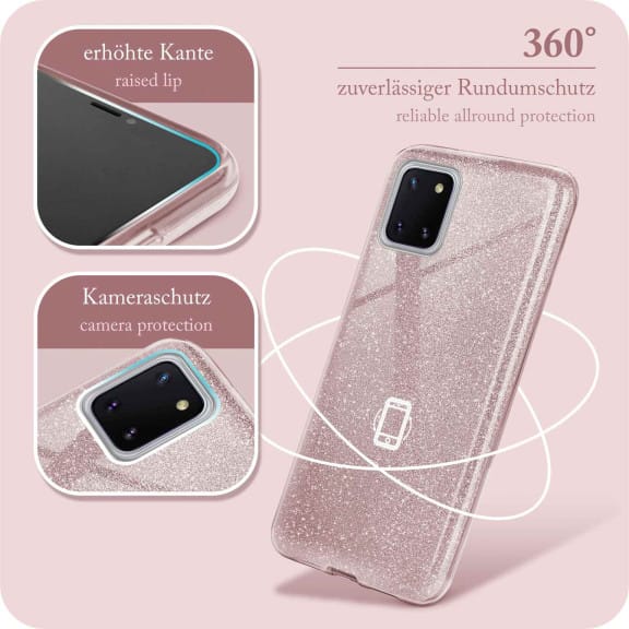 ONEFLOW Glitter Case Samsung Galaxy Note 10 Lite mit Glitzer Look – Weiteres Produktbild 5 ONEFLOW Glitter Case Samsung Galaxy Note 10 Lite mit Glitzer Look – Weiteres Produktbild 5