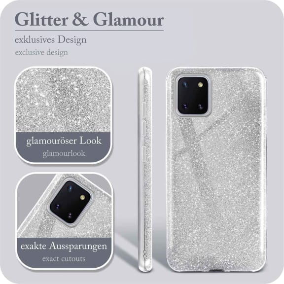 ONEFLOW Glitter Case Samsung Galaxy Note 10 Lite mit Glitzer Look – Weiteres Produktbild 2 ONEFLOW Glitter Case Samsung Galaxy Note 10 Lite mit Glitzer Look – Weiteres Produktbild 2