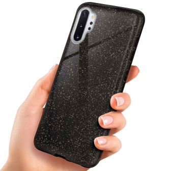ONEFLOW Glitter Case Samsung Galaxy Note 10 Plus mit Glitzer Look – Glamour-Black ONEFLOW Glitter Case Samsung Galaxy Note 10 Plus mit Glitzer Look – Glamour-Black