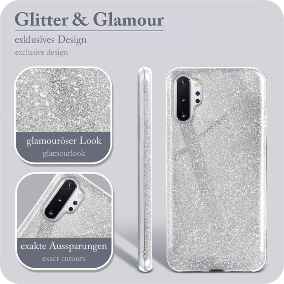 ONEFLOW Glitter Case Samsung Galaxy Note 10 Plus 5G mit Glitzer Look – Weiteres Produktbild 2 ONEFLOW Glitter Case Samsung Galaxy Note 10 Plus 5G mit Glitzer Look – Weiteres Produktbild 2