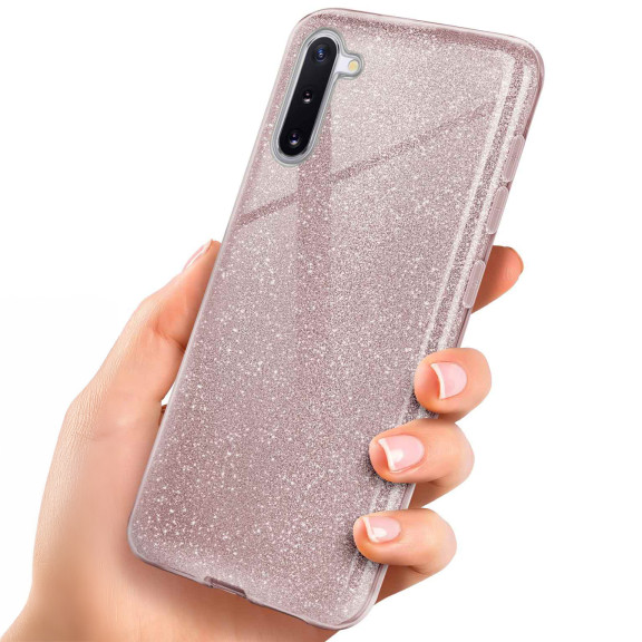 ONEFLOW Glitter Case Samsung Galaxy Note 10 mit Glitzer Look – Weiteres Produktbild 1