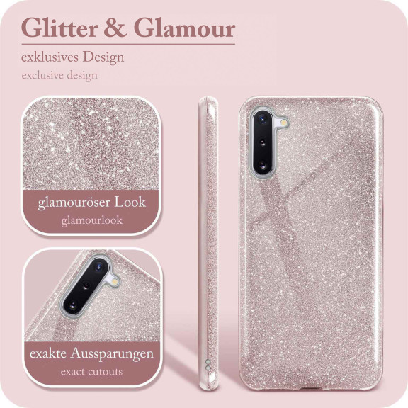 ONEFLOW Glitter Case Samsung Galaxy Note 10 mit Glitzer Look – Weiteres Produktbild 2 ONEFLOW Glitter Case Samsung Galaxy Note 10 mit Glitzer Look – Weiteres Produktbild 2