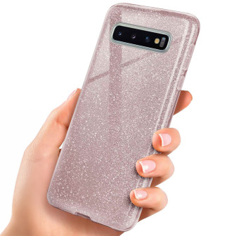 ONEFLOW Glitter Case Samsung Galaxy S10 Plus mit Glitzer Look – Gloss-Rosé ONEFLOW Glitter Case Samsung Galaxy S10 Plus mit Glitzer Look – Gloss-Rosé
