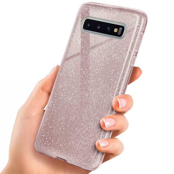 ONEFLOW Glitter Case Samsung Galaxy S10 Plus mit Glitzer Look – Weiteres Produktbild 1