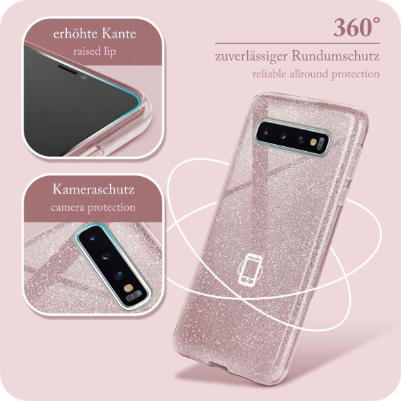 ONEFLOW Glitter Case Samsung Galaxy S10 Plus mit Glitzer Look – Weiteres Produktbild 5 ONEFLOW Glitter Case Samsung Galaxy S10 Plus mit Glitzer Look – Weiteres Produktbild 5
