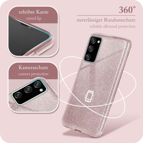 ONEFLOW Glitter Case Samsung Galaxy S20 FE 5G mit Glitzer Look – Weiteres Produktbild 5 ONEFLOW Glitter Case Samsung Galaxy S20 FE 5G mit Glitzer Look – Weiteres Produktbild 5