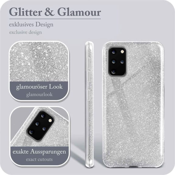 ONEFLOW Glitter Case Samsung Galaxy S20 Plus 5G mit Glitzer Look – Weiteres Produktbild 2 ONEFLOW Glitter Case Samsung Galaxy S20 Plus 5G mit Glitzer Look – Weiteres Produktbild 2