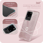 ONEFLOW Glitter Case Samsung Galaxy S20 Ultra 5G mit Glitzer Look – Produktbild 5