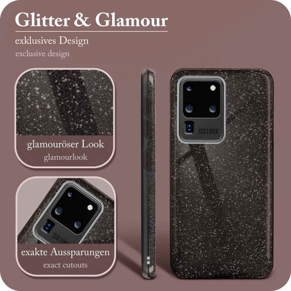 ONEFLOW Glitter Case Samsung Galaxy S20 Ultra 5G mit Glitzer Look – Weiteres Produktbild 2 ONEFLOW Glitter Case Samsung Galaxy S20 Ultra 5G mit Glitzer Look – Weiteres Produktbild 2