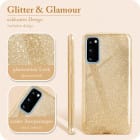 ONEFLOW Glitter Case Samsung Galaxy S20 5G mit Glitzer Look – Produktbild 2