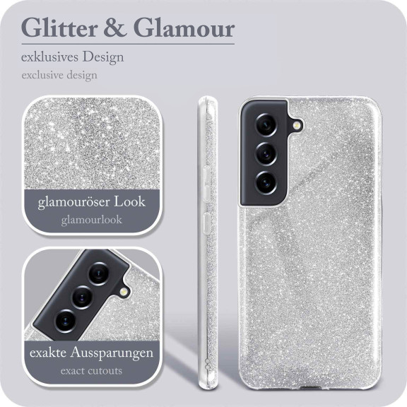 ONEFLOW Glitter Case Samsung Galaxy S21 FE 5G mit Glitzer Look – Weiteres Produktbild 2 ONEFLOW Glitter Case Samsung Galaxy S21 FE 5G mit Glitzer Look – Weiteres Produktbild 2