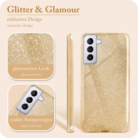 ONEFLOW Glitter Case Samsung Galaxy S21 Plus mit Glitzer Look – Weiteres Produktbild 2 ONEFLOW Glitter Case Samsung Galaxy S21 Plus mit Glitzer Look – Weiteres Produktbild 2