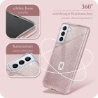 ONEFLOW Glitter Case Samsung Galaxy S21 Plus mit Glitzer Look – Produktbild 5
