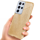 ONEFLOW Glitter Case Samsung Galaxy S21 Ultra mit Glitzer Look – Produktbild 1