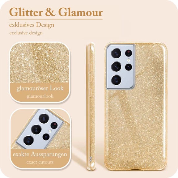 ONEFLOW Glitter Case Samsung Galaxy S21 Ultra mit Glitzer Look – Weiteres Produktbild 2 ONEFLOW Glitter Case Samsung Galaxy S21 Ultra mit Glitzer Look – Weiteres Produktbild 2
