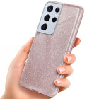 ONEFLOW Glitter Case Samsung Galaxy S21 Ultra mit Glitzer Look – Produktbild 1