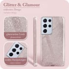 ONEFLOW Glitter Case Samsung Galaxy S21 Ultra mit Glitzer Look – Produktbild 2