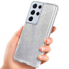 ONEFLOW Glitter Case Samsung Galaxy S21 Ultra mit Glitzer Look – Produktbild 1