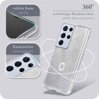 ONEFLOW Glitter Case Samsung Galaxy S21 Ultra mit Glitzer Look – Produktbild 5