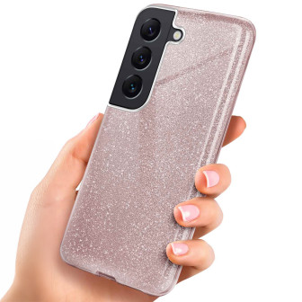 ONEFLOW Glitter Case Samsung Galaxy S22 Plus mit Glitzer Look – Gloss-Rosé ONEFLOW Glitter Case Samsung Galaxy S22 Plus mit Glitzer Look – Gloss-Rosé