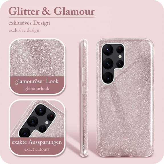 ONEFLOW Glitter Case Samsung Galaxy S22 Ultra mit Glitzer Look – Weiteres Produktbild 2 ONEFLOW Glitter Case Samsung Galaxy S22 Ultra mit Glitzer Look – Weiteres Produktbild 2