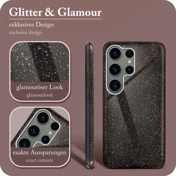 ONEFLOW Glitter Case Samsung Galaxy S23 Ultra mit Glitzer Look – Weiteres Produktbild 2 ONEFLOW Glitter Case Samsung Galaxy S23 Ultra mit Glitzer Look – Weiteres Produktbild 2