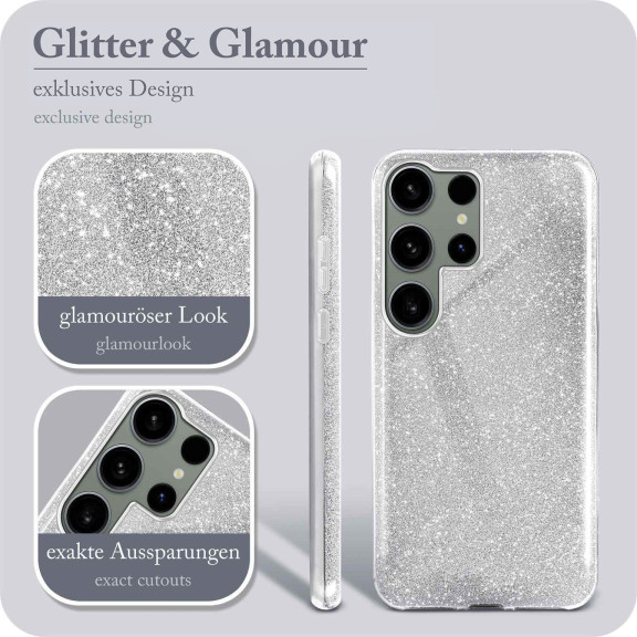 ONEFLOW Glitter Case Samsung Galaxy S24 Ultra mit Glitzer Look – Weiteres Produktbild 2 ONEFLOW Glitter Case Samsung Galaxy S24 Ultra mit Glitzer Look – Weiteres Produktbild 2
