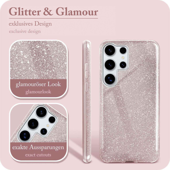 ONEFLOW Glitter Case Samsung Galaxy S25 Ultra mit Glitzer Look – Weiteres Produktbild 2 ONEFLOW Glitter Case Samsung Galaxy S25 Ultra mit Glitzer Look – Weiteres Produktbild 2