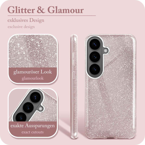 ONEFLOW Glitter Case Samsung Galaxy S26 Plus mit Glitzer Look – Weiteres Produktbild 2 ONEFLOW Glitter Case Samsung Galaxy S26 Plus mit Glitzer Look – Weiteres Produktbild 2