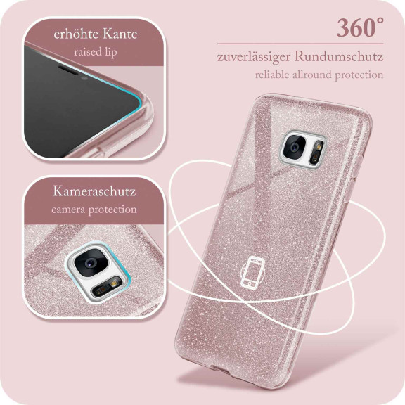 ONEFLOW Glitter Case Samsung Galaxy S7 mit Glitzer Look – Weiteres Produktbild 5 ONEFLOW Glitter Case Samsung Galaxy S7 mit Glitzer Look – Weiteres Produktbild 5