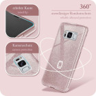 ONEFLOW Glitter Case Samsung Galaxy S8 Plus mit Glitzer Look – Produktbild 5