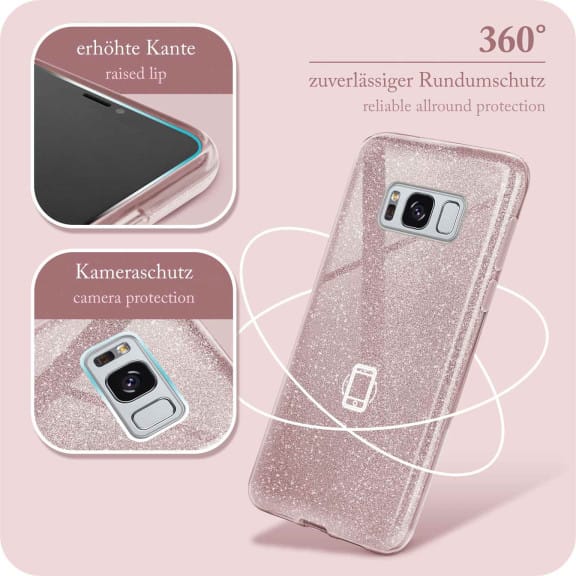ONEFLOW Glitter Case Samsung Galaxy S8 mit Glitzer Look – Weiteres Produktbild 5 ONEFLOW Glitter Case Samsung Galaxy S8 mit Glitzer Look – Weiteres Produktbild 5